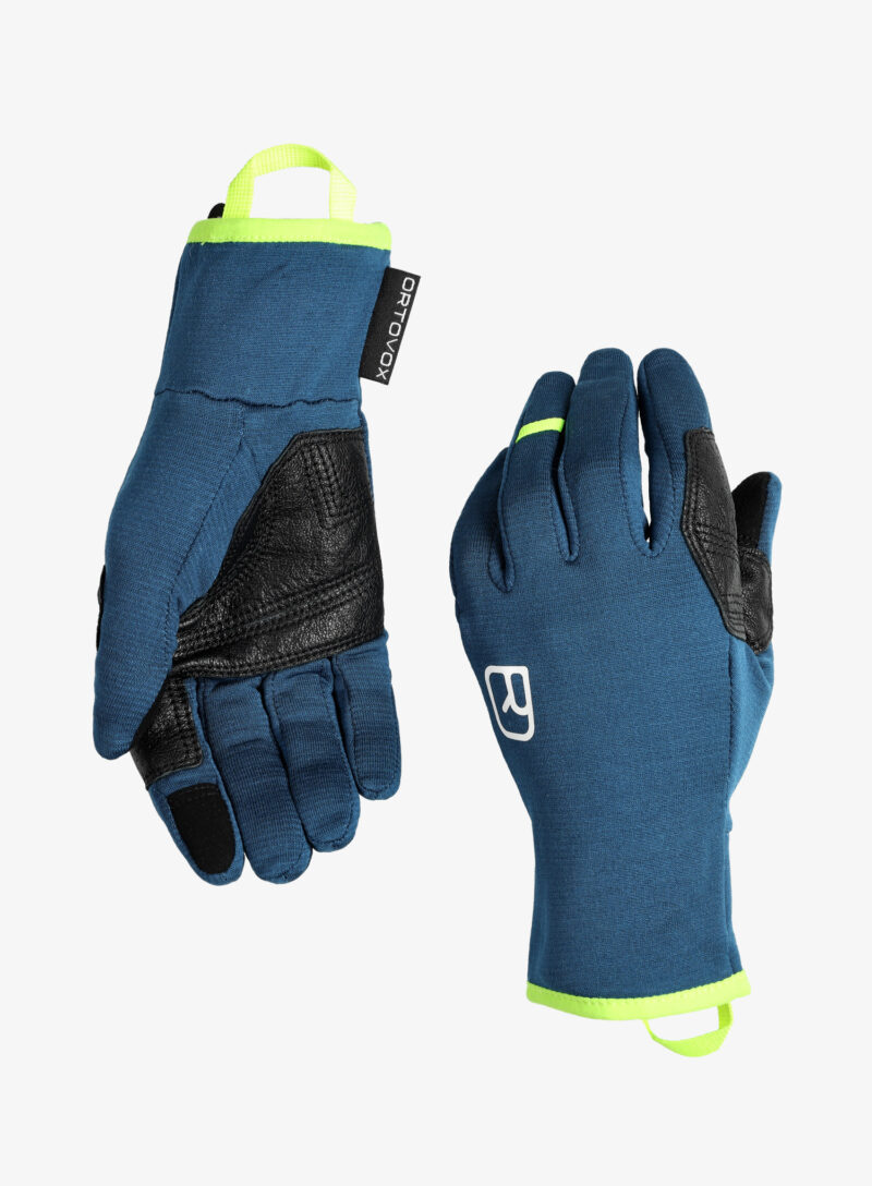 Mănuși schi de tura Ortovox Fleece Light Glove - petrol blue preţ