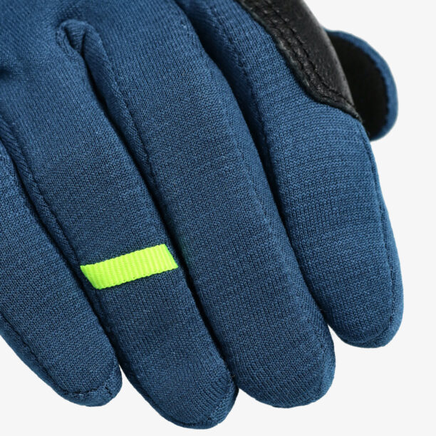 Original Mănuși schi de tura Ortovox Fleece Light Glove - petrol blue