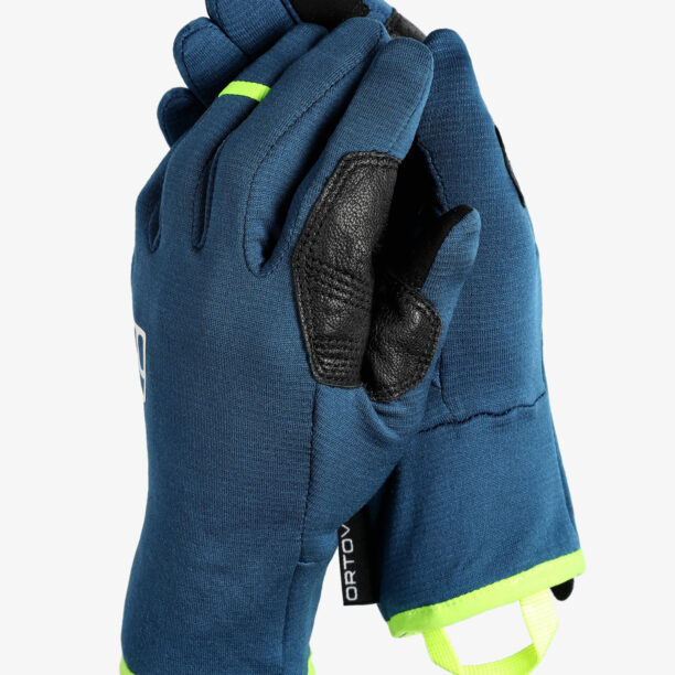 Mănuși schi de tura Ortovox Fleece Light Glove - petrol blue