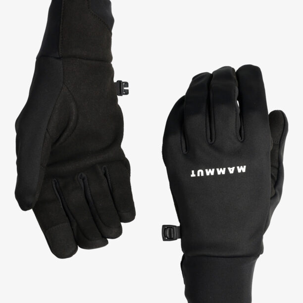 Mănuși softshell Mammut Astro Glove - black preţ