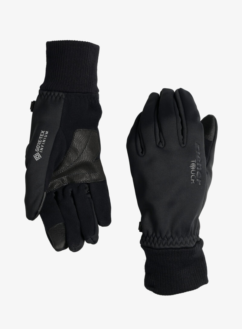 Cumpăra Mănuși softshell Ziener Idaho GTX INF Touch - black