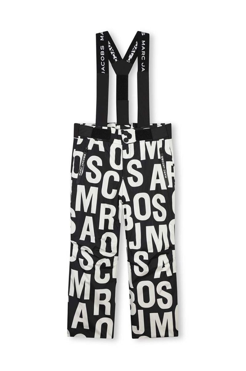 Marc Jacobs pantaloni de schi pentru copii culoarea negru