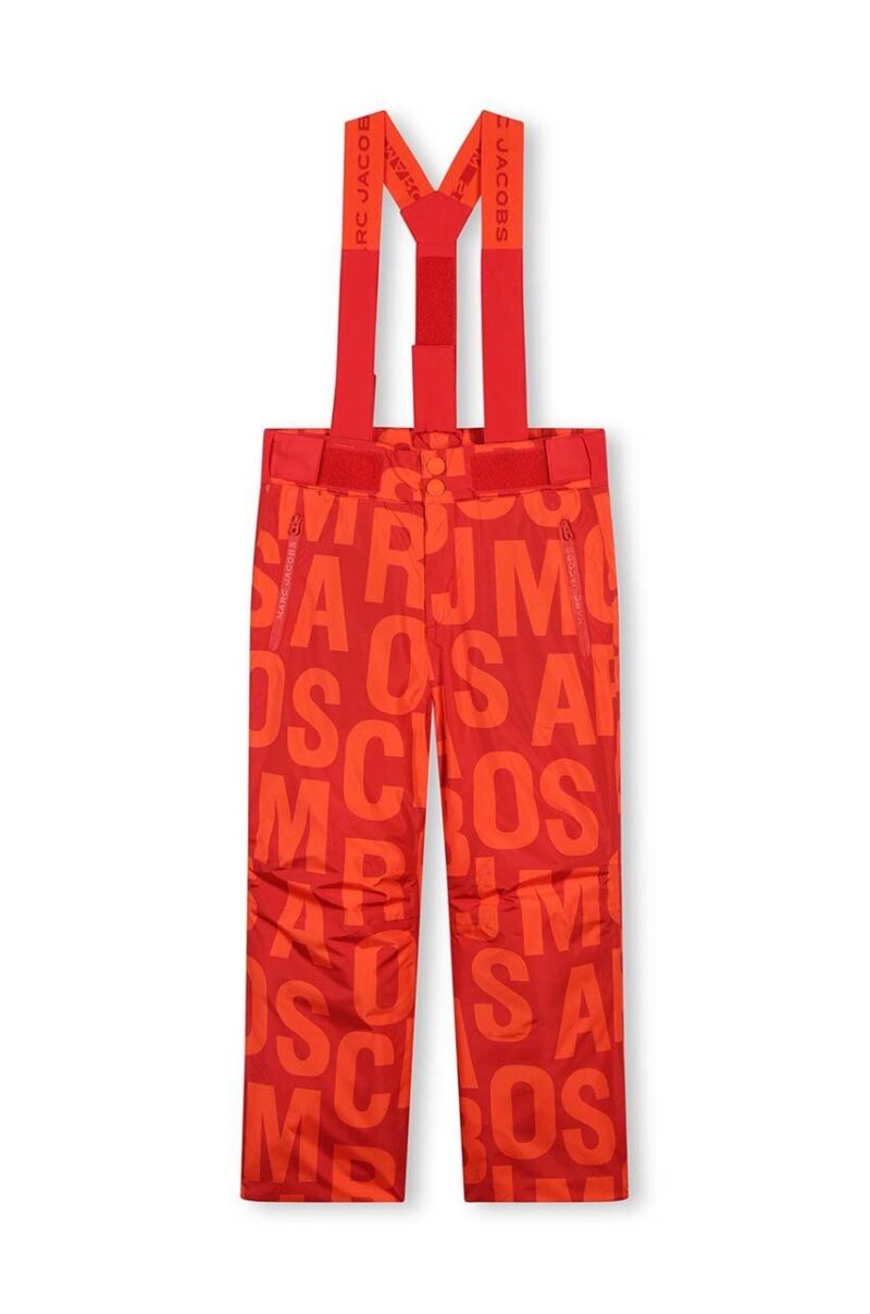 Marc Jacobs pantaloni de schi pentru copii culoarea rosu