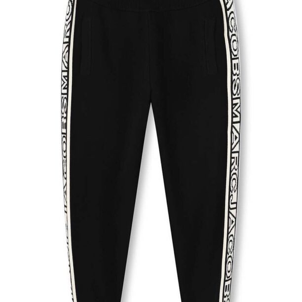 Marc Jacobs pantaloni de trening pentru copii culoarea negru