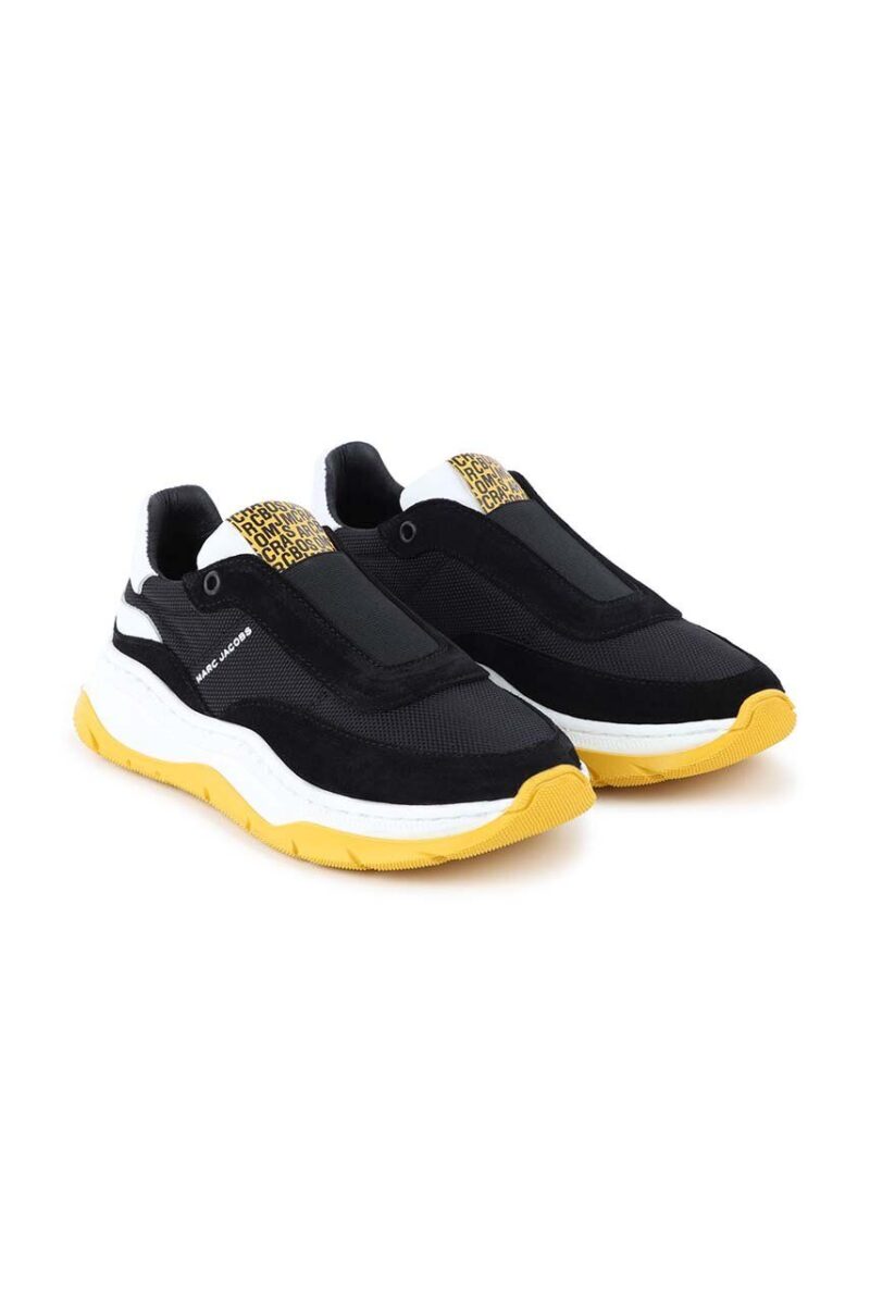 Marc Jacobs sneakers pentru copii culoarea negru