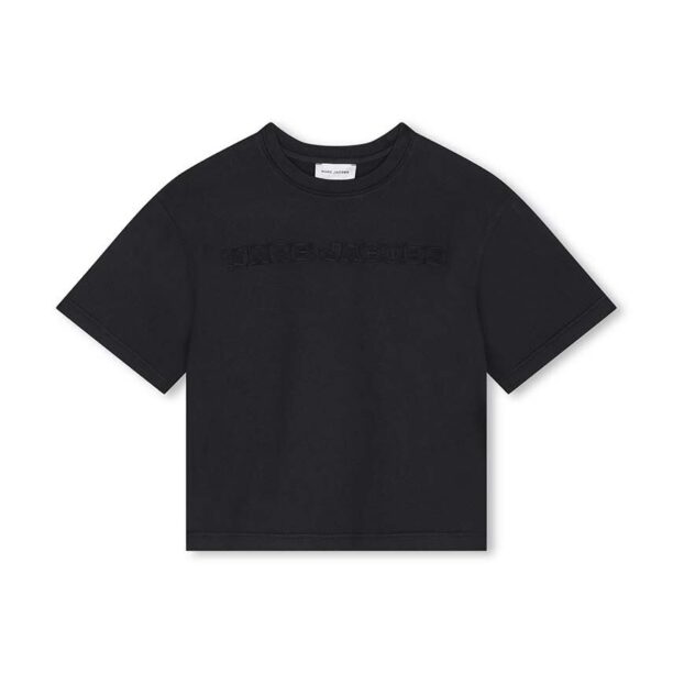 Marc Jacobs tricou de bumbac pentru copii culoarea negru