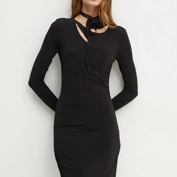 Marella rochie culoarea negru