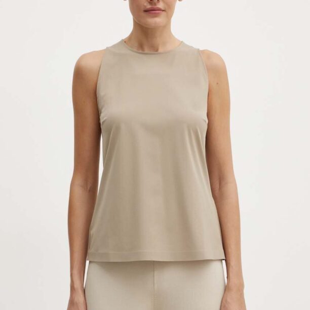 Max Mara Leisure bluza culoarea bej