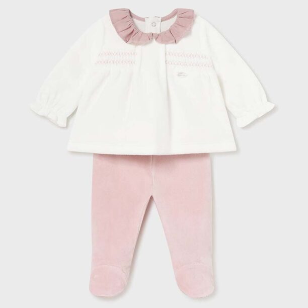 Mayoral Newborn compleu bebe culoarea roz