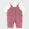 Mayoral Newborn compleu bebe culoarea roz