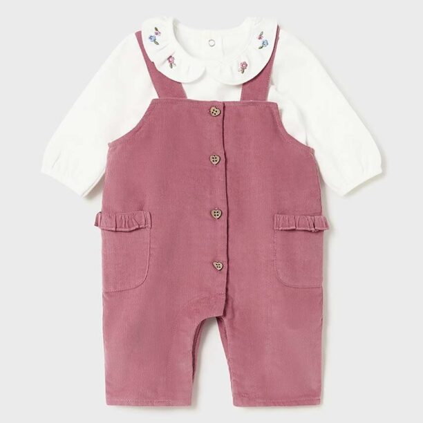 Mayoral Newborn compleu bebe culoarea roz