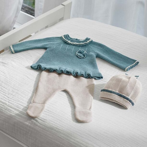 Mayoral Newborn compleu bebe culoarea verde