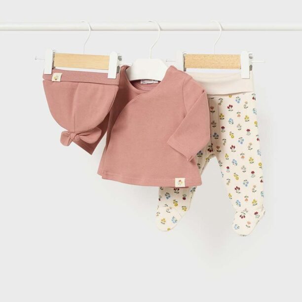 Mayoral Newborn compleu culoarea portocaliu