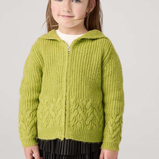 Mayoral cardigan copii culoarea verde