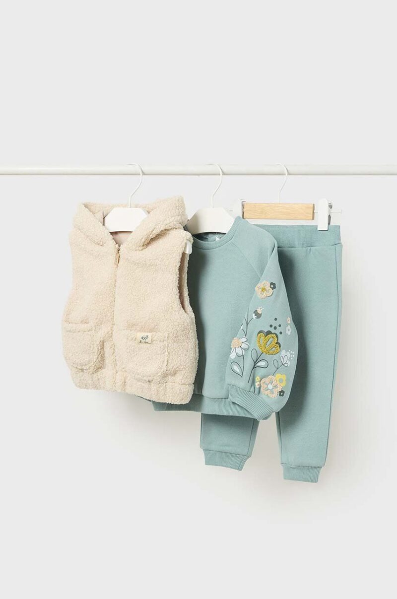 Mayoral compleu bebe culoarea turcoaz