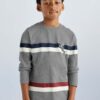 Mayoral longsleeve din bumbac pentru copii culoarea gri