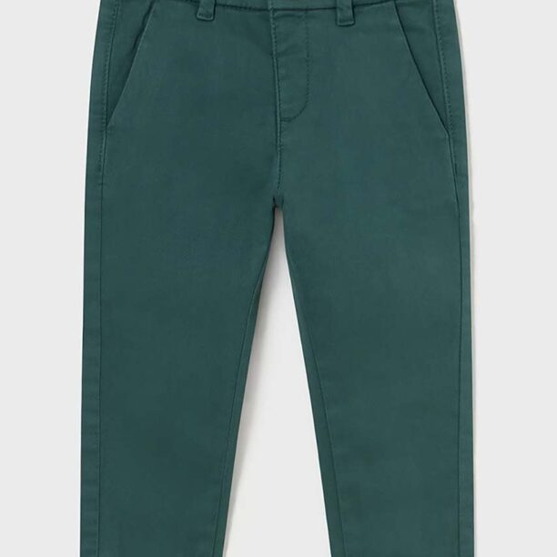 Mayoral pantaloni bebe culoarea verde