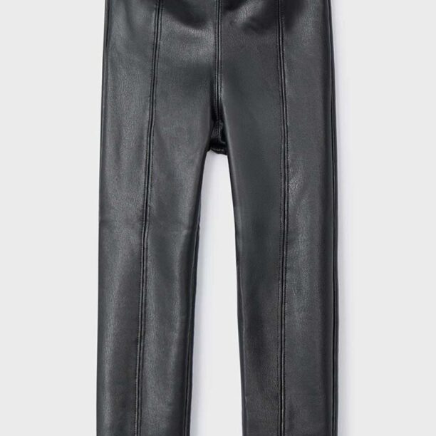 Mayoral pantaloni copii culoarea negru