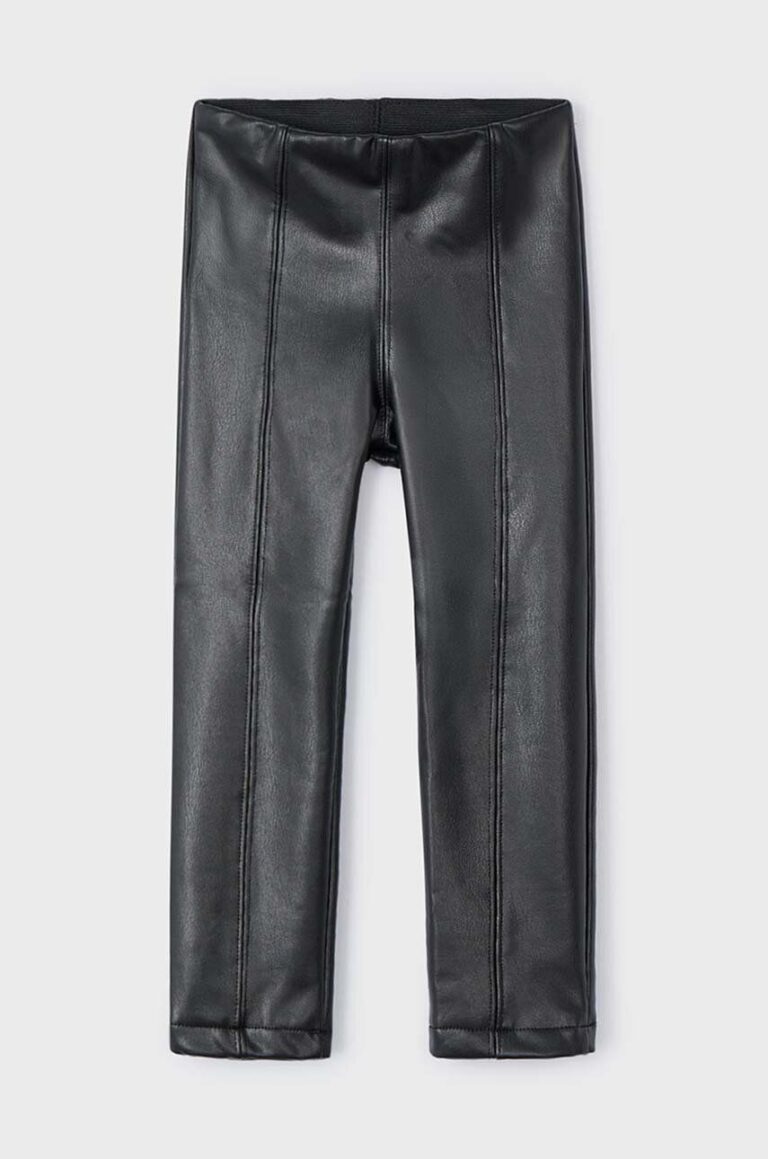 Mayoral pantaloni copii culoarea negru