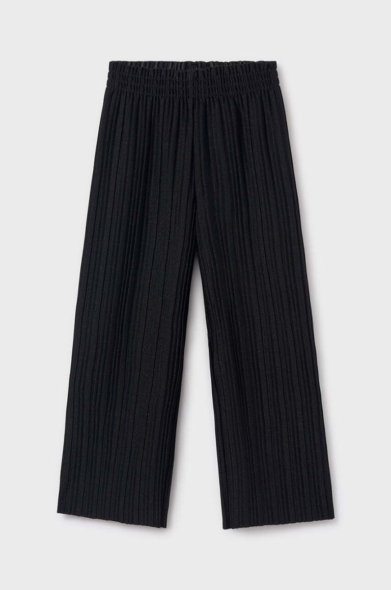 Mayoral pantaloni copii culoarea negru