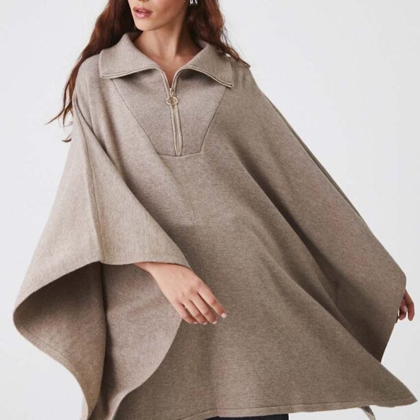 Medicine poncho culoarea bej