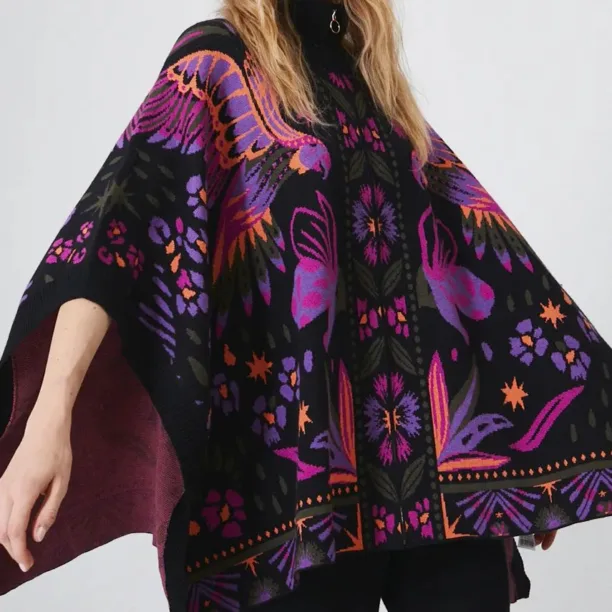 Medicine poncho femei