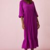 Medicine rochie culoarea violet