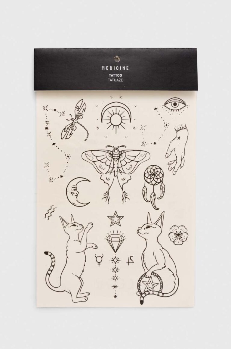 Medicine tatuaje temporare 2-pack