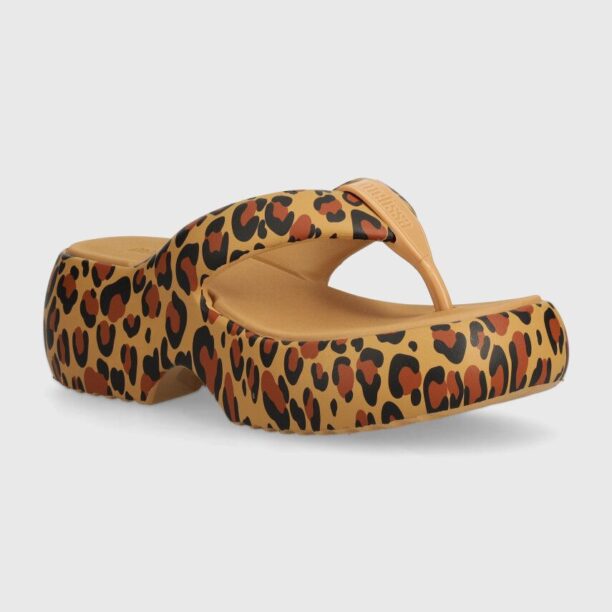 Melissa papuci FREE FUZZY PRINTED PLATFORM femei