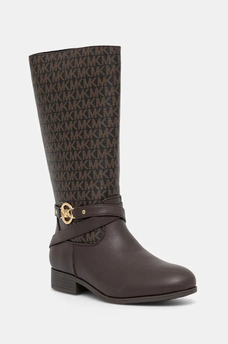 Michael Kors botine FINLEY RORY culoarea maro