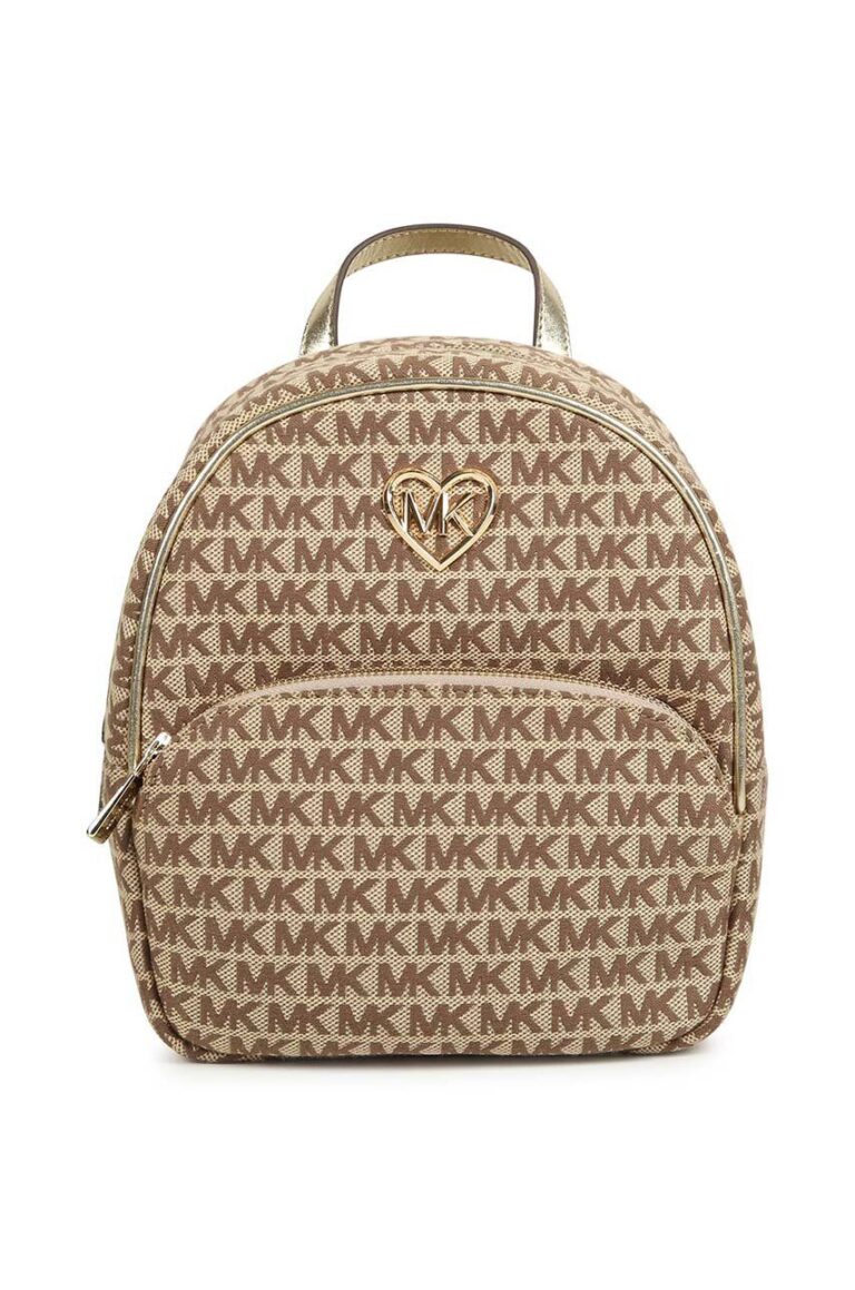 Michael Kors ghiozdan copii culoarea bej