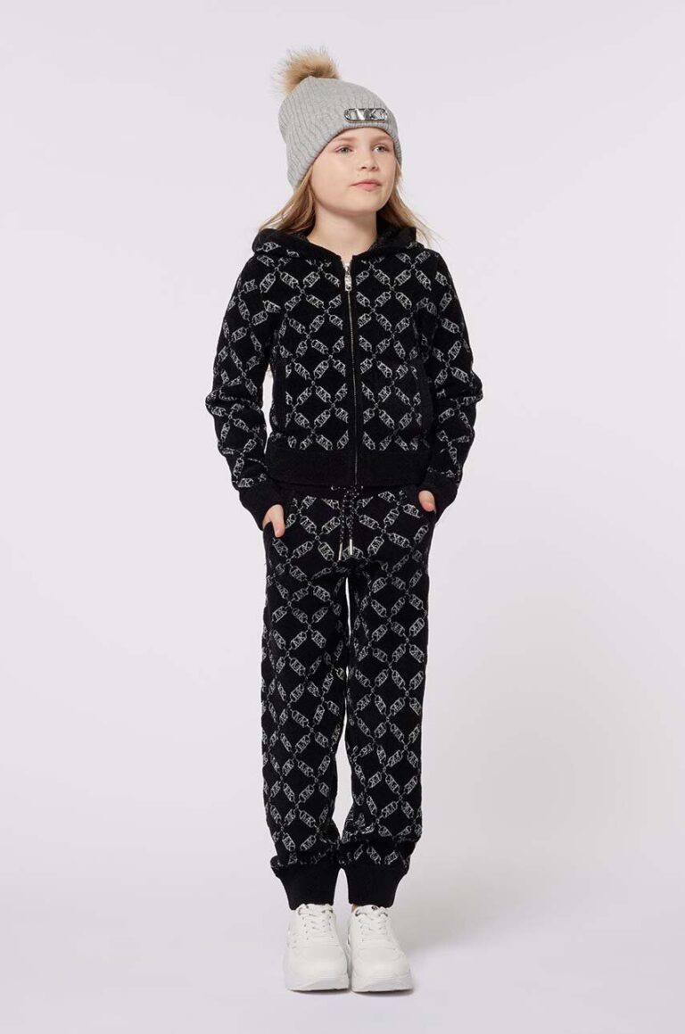 Michael Kors pantaloni de trening pentru copii culoarea negru