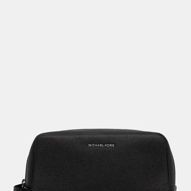 Michael Kors punga cosmetice culoarea negru