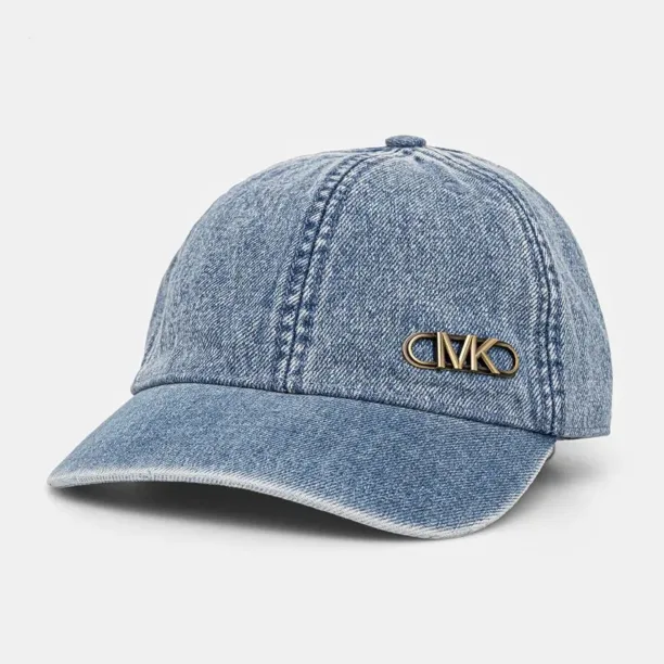 Michael Kors șapcă de baseball din denim neted