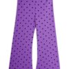 Mini Rodini pantaloni copii culoarea violet