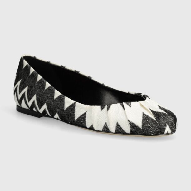 Missoni balerini Iris culoarea negru