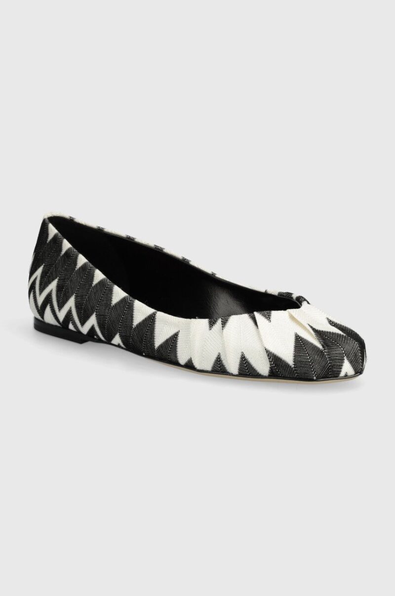 Missoni balerini Iris culoarea negru