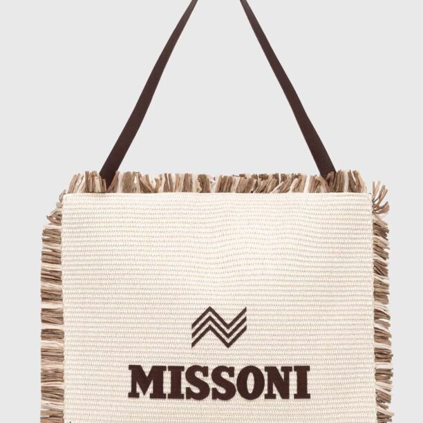 Missoni poseta culoarea bej