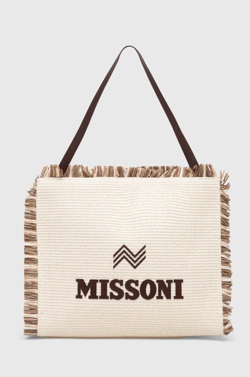 Missoni poseta culoarea bej