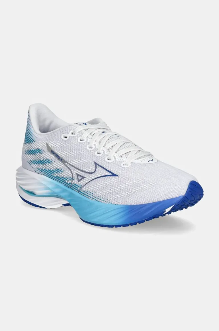 Mizuno pantofi de alergat Wave Rider 28 culoarea alb