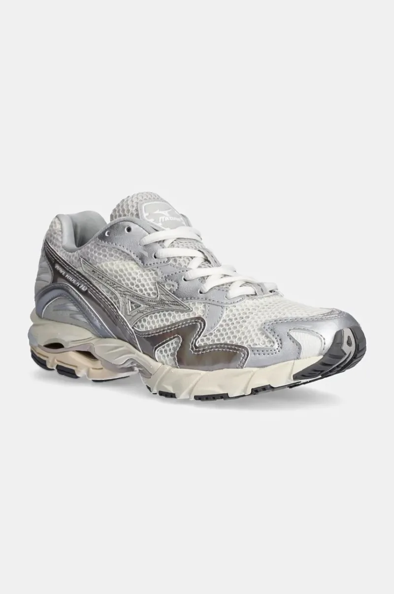 Mizuno sneakers WAVE RIDER 10 culoarea argintiu