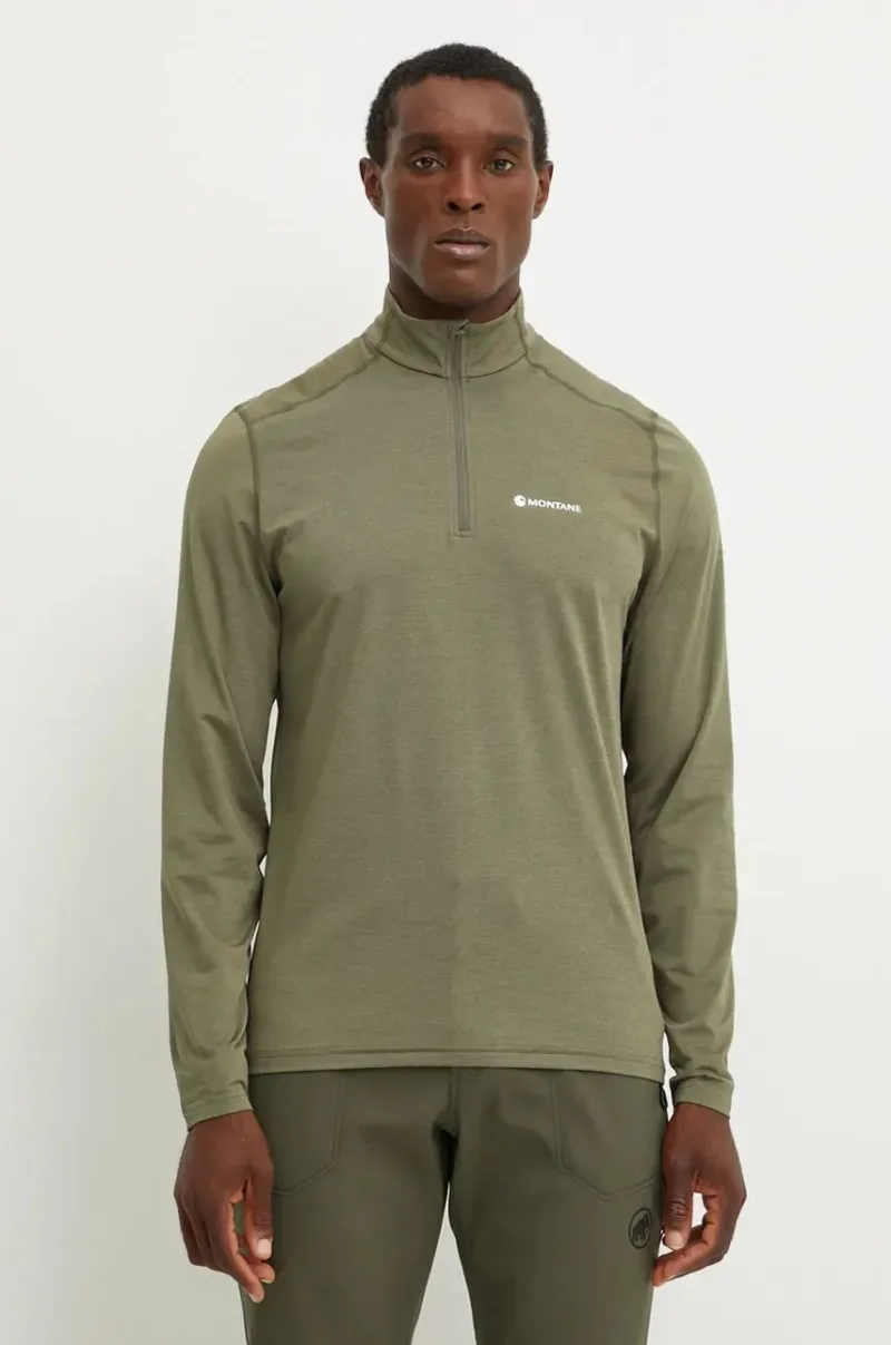 Montane longsleeve funcțional Dart XT culoarea verde