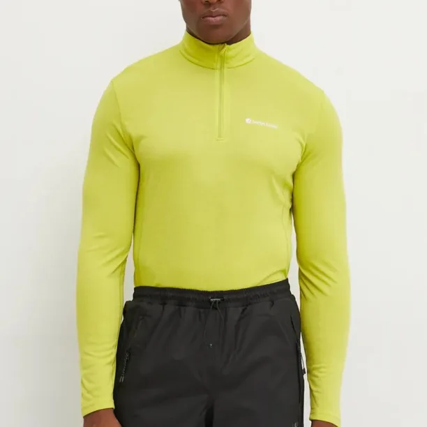 Montane longsleeve funcțional Dart culoarea verde