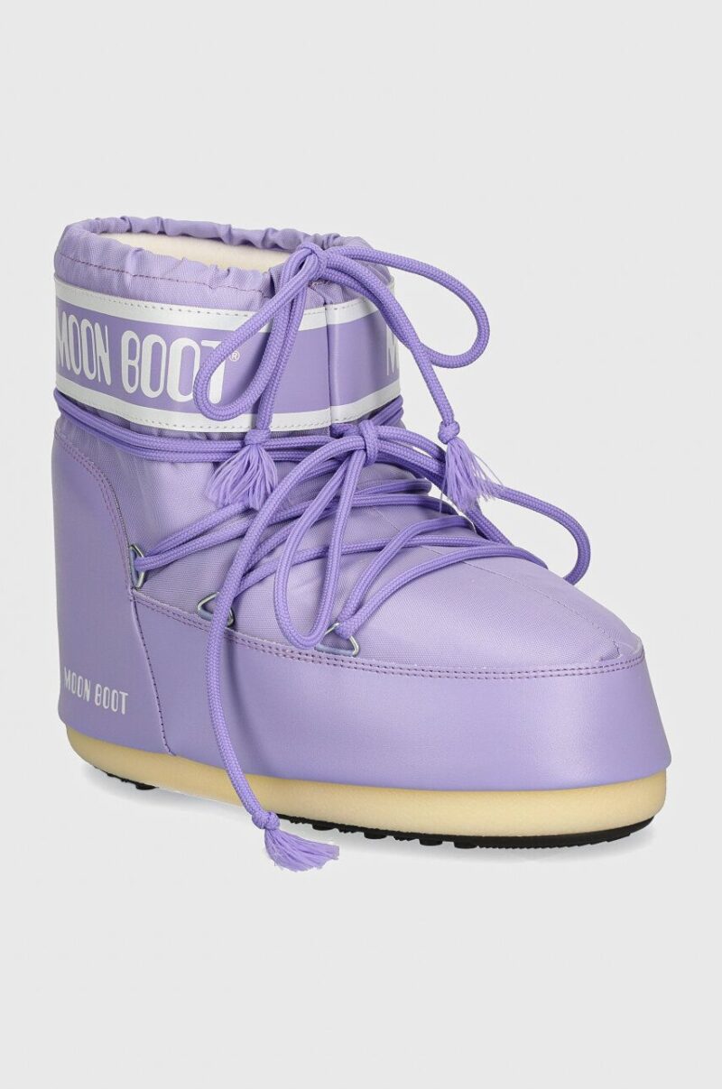 Moon Boot cizme de iarna MB ICON LOW NYLON culoarea violet