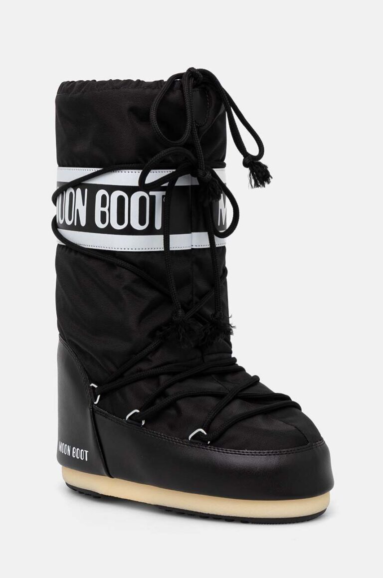 Moon Boot cizme de iarna MB ICON NYLON culoarea negru