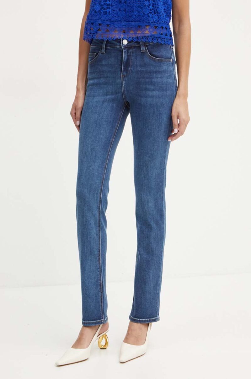 Morgan jeansi PDROIT femei medium waist