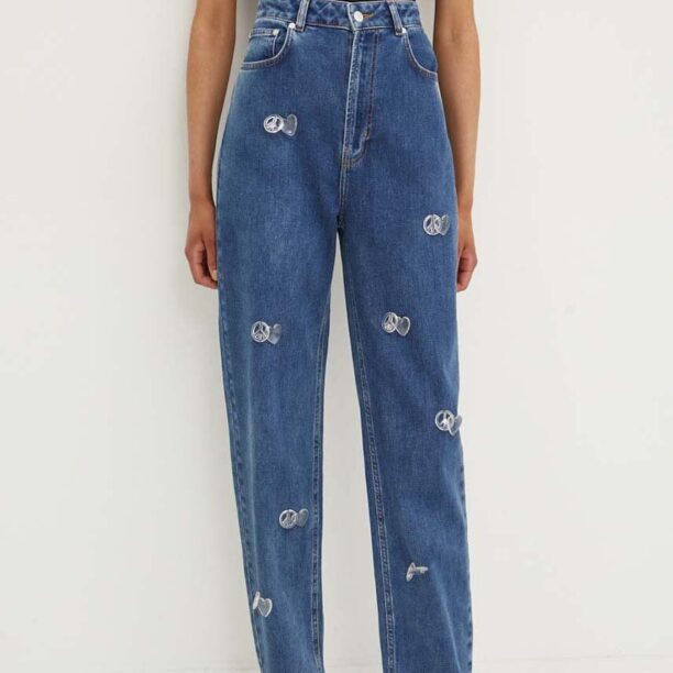 Moschino Jeans jeansi femei high waist