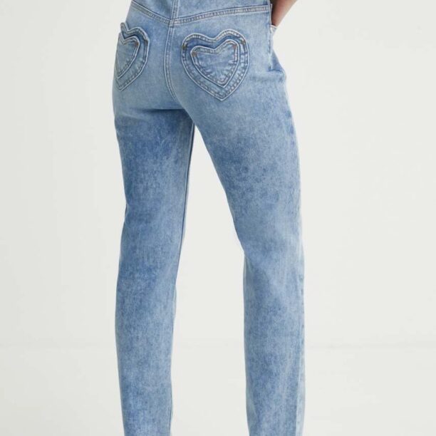 Moschino Jeans jeansi femei high waist preţ