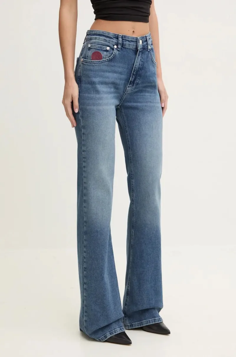 Moschino Jeans jeansi femei high waist