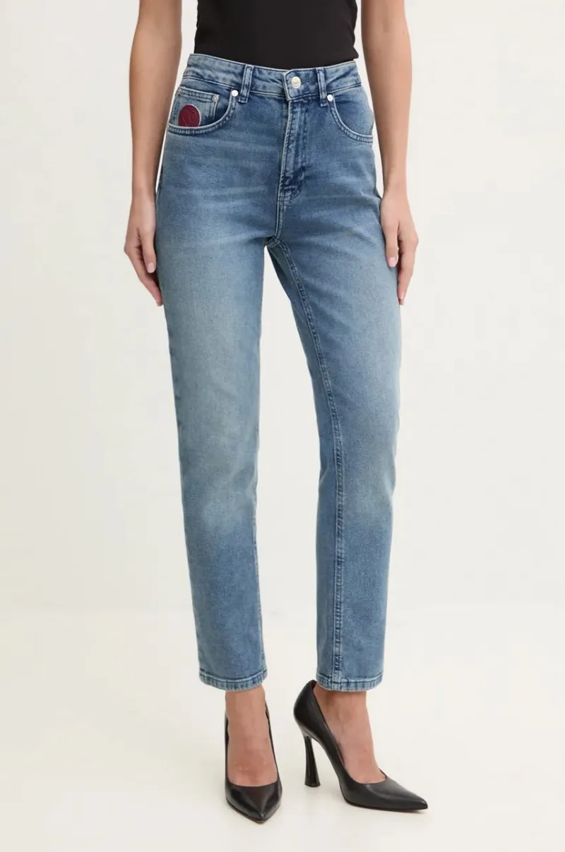 Moschino Jeans jeansi femei high waist